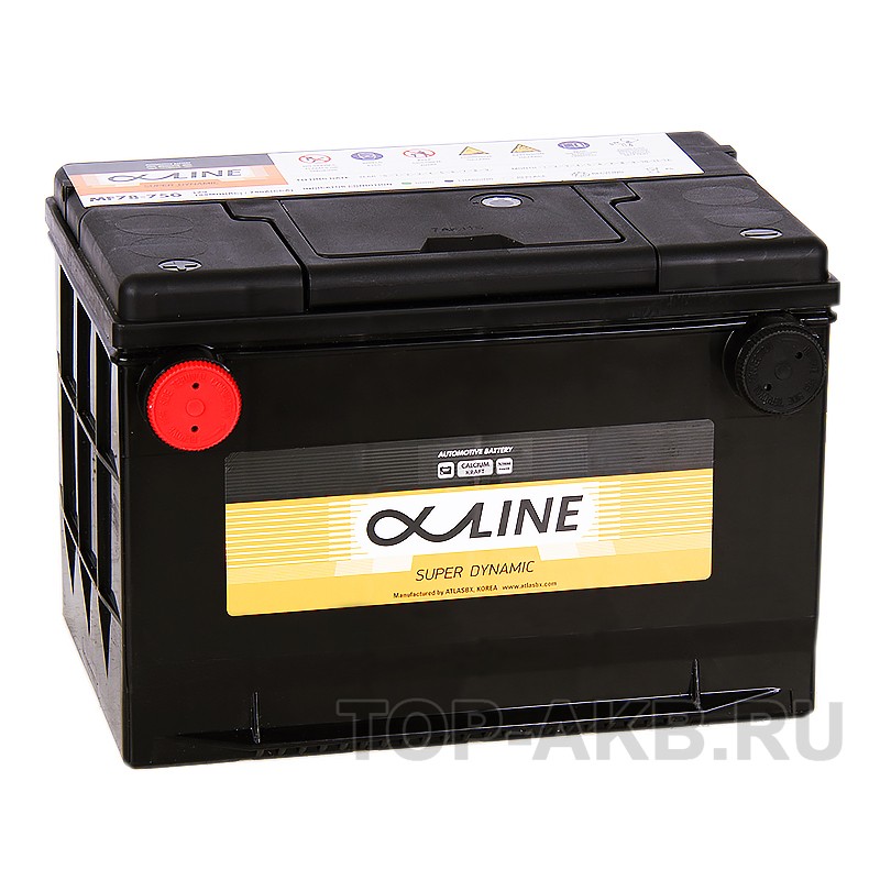 Alphaline SD 78-750 85L 750A 260x175x185 боковые клеммы Alphaline SD 78-750 85L 750A 260x175x185 боковые клеммы