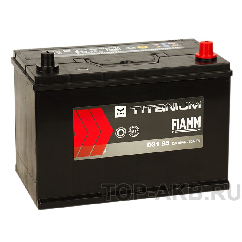 Fiamm Asia 95R 760A 306x173x225 Fiamm Asia 95R 760A 306x173x225