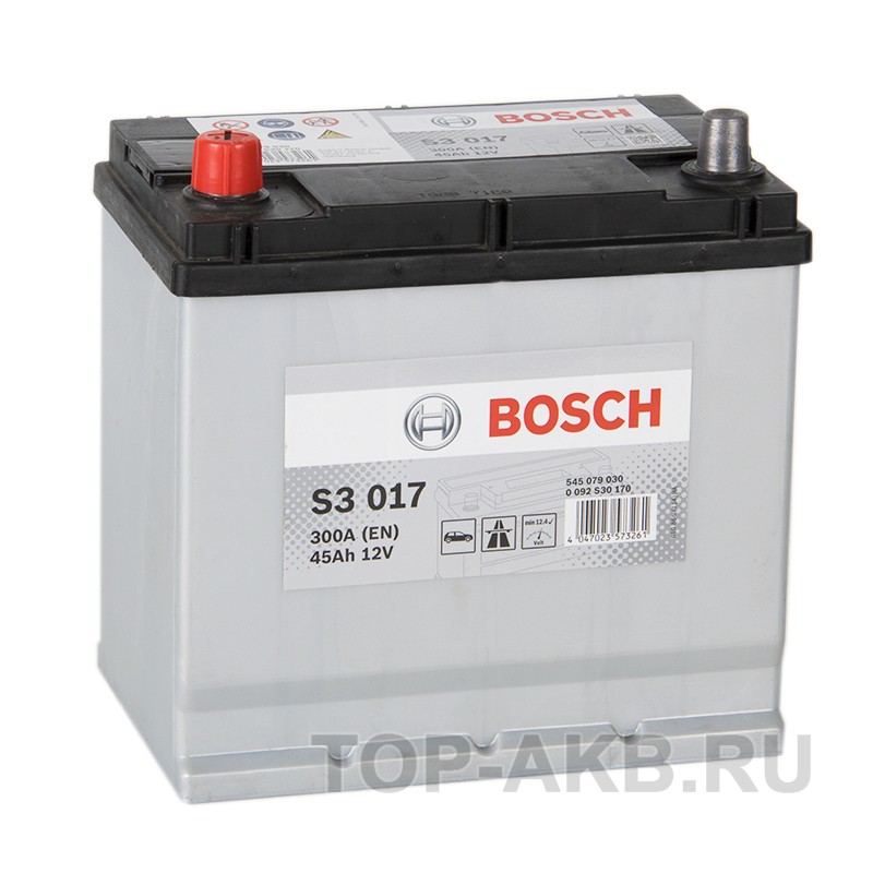 Bosch S3 017 45L 300A 219x135x225