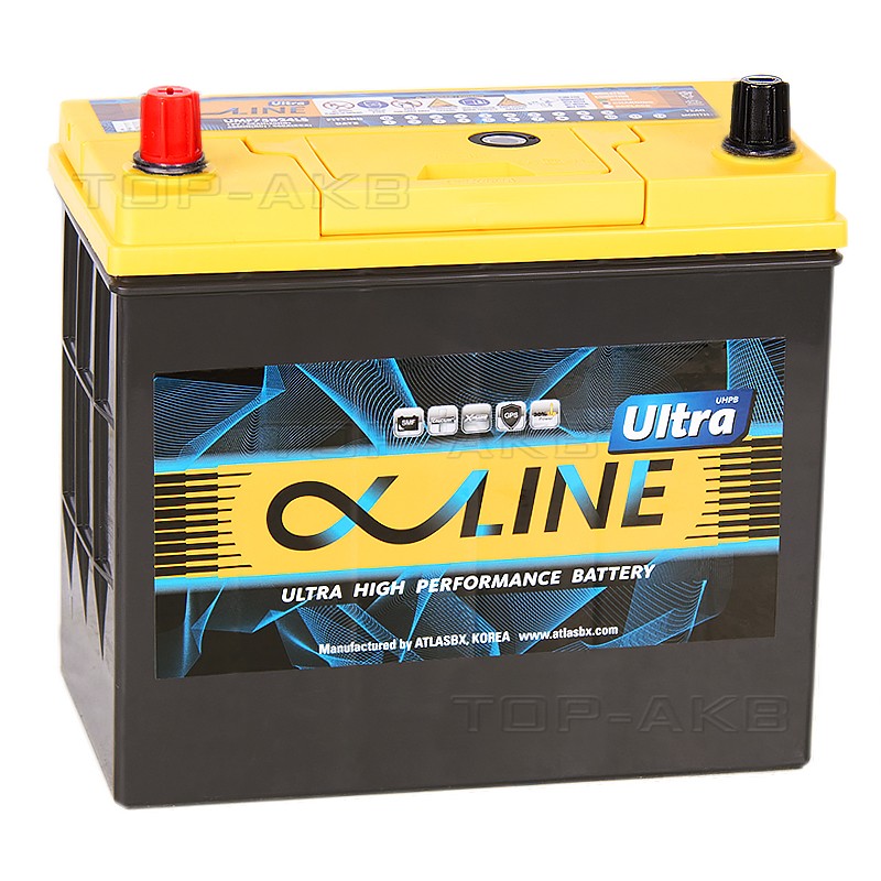 Alphaline Ultra 75B24R 59L 550A 238x129x227