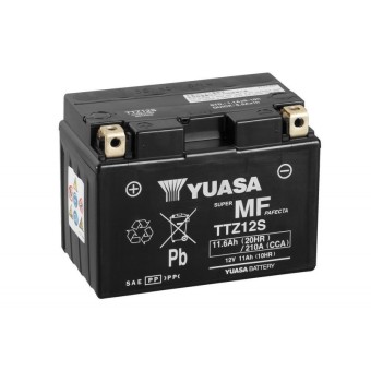 Yuasa TTZ12S (CP) - 11 Ач 210А (150x87x110) прям. пол. AGM сухозаряж.