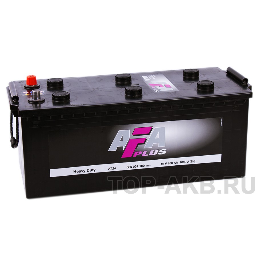 AFA Plus 180 Ач 1000A обр. пол. (513x223x223) Heavy Duty AT24