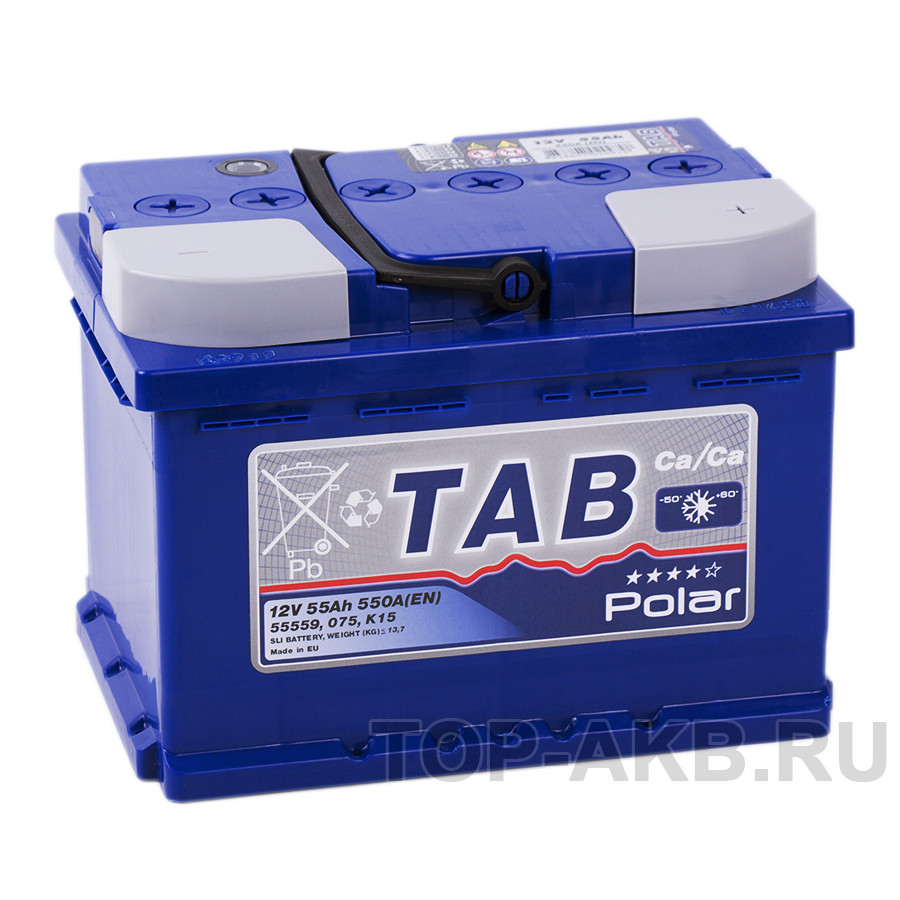 Tab Polar 55R низкий (550A 242x175x175) 121055 55509