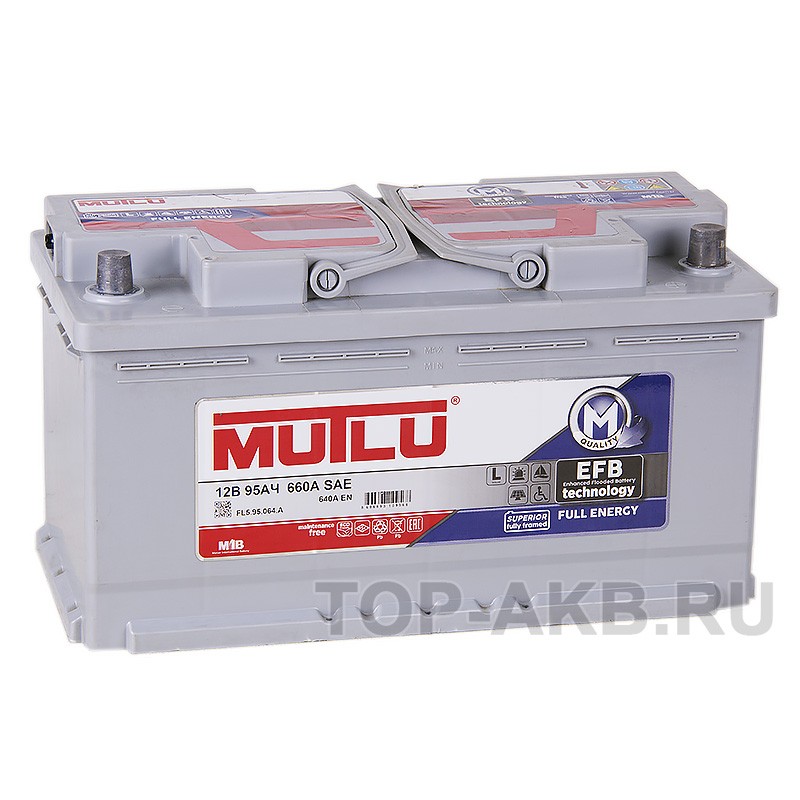 Mutlu Mega EFB 95R 640A 353x175x190