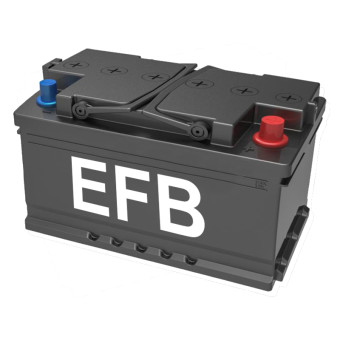 Подменный L4 EFB обр. пол.  (315x175x190) 80 Ач