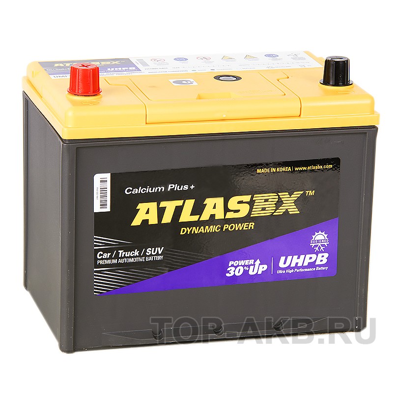 Atlas UHPB UMF 115D26R (85L 680A 260x173x225) Atlas UHPB UMF 115D26R (85L 680A 260x173x225)