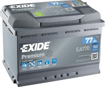 Exide Premium 77R (760А 278х175х190) EA770
