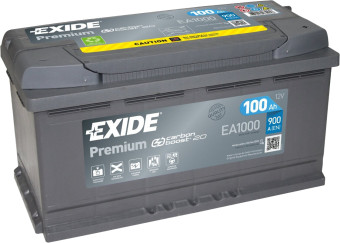 Exide Premium 100R (900А 353х175х190) EA1000