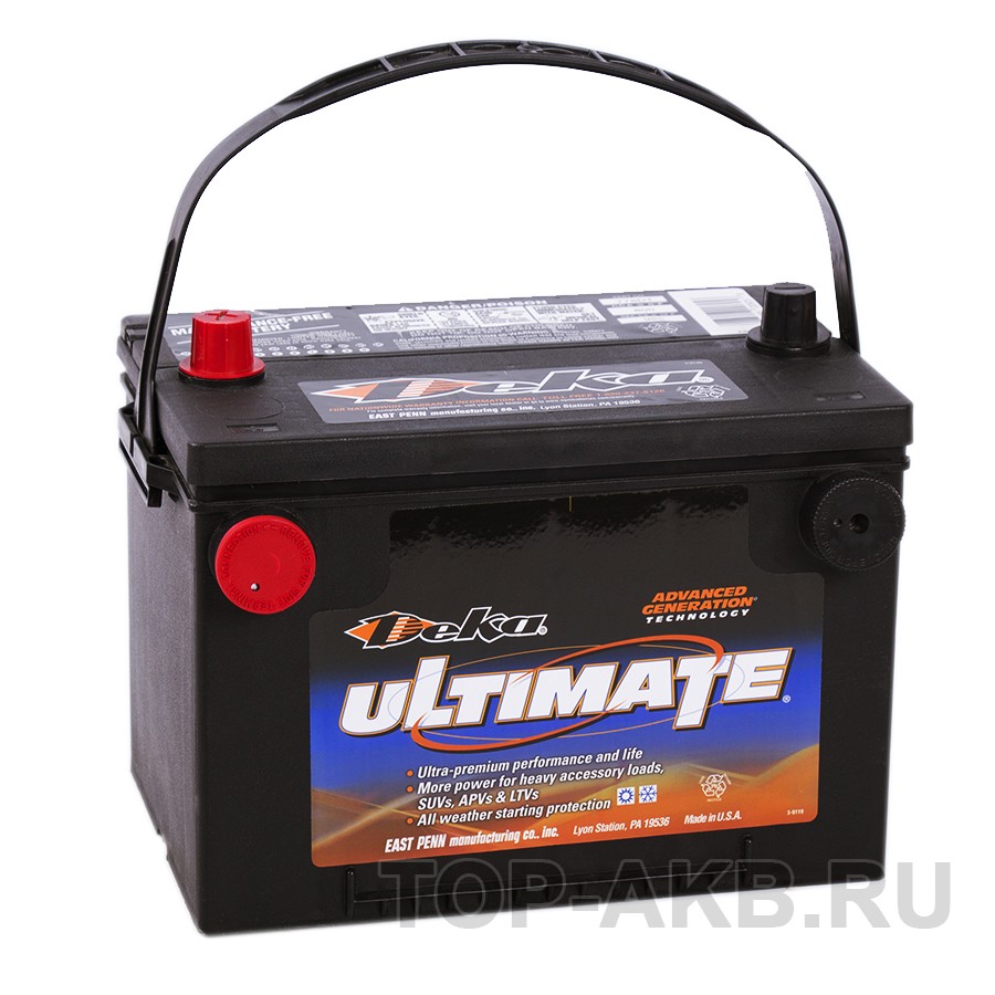 Deka 95L (778DT 800A 261x175x200) 4 клеммы Deka 95L (778DT 800A 261x175x200) 4 клеммы