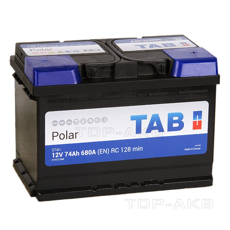 Tab Polar S 74R (680A 278x175x190) 246074 57412