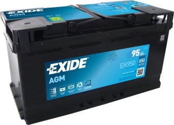 Exide Start-Stop AGM 95R (850А 353x175x190) EK950