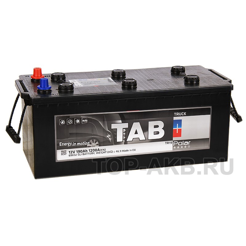 Tab Polar Truck 190 евро (1200A 507x224x194) 275912 69032