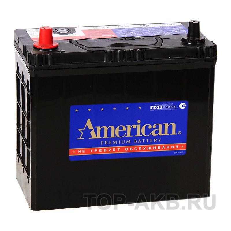 American 65B24R (55L 480A 238x129x227)