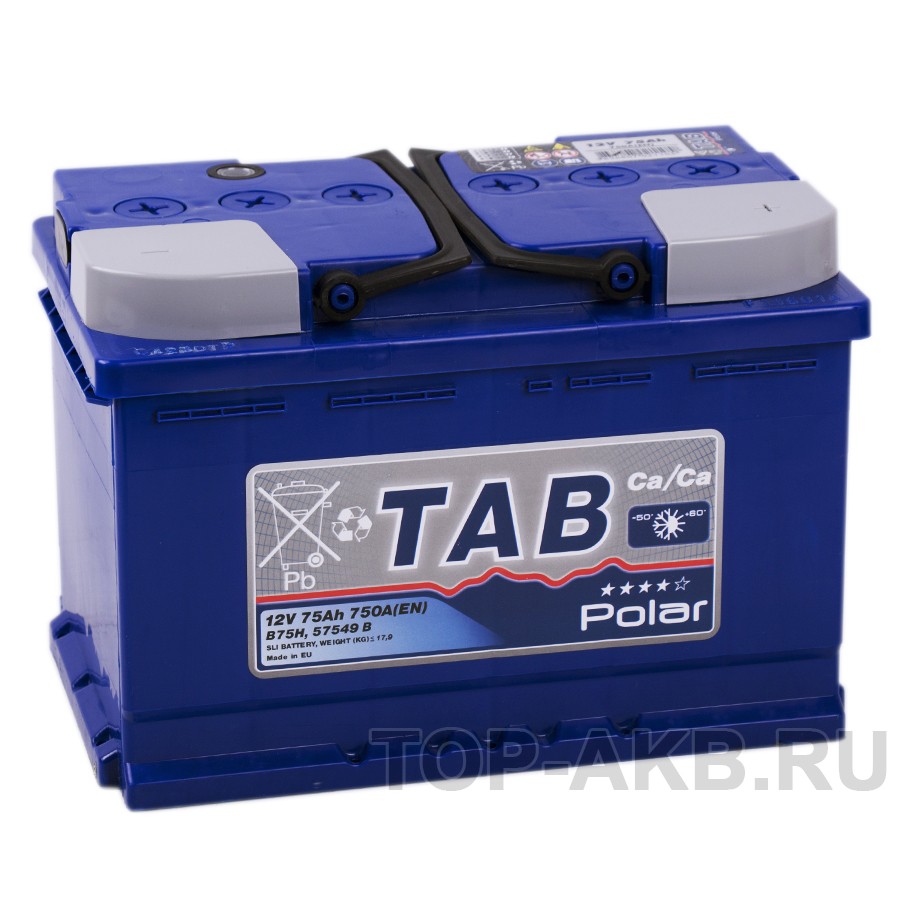 Tab Polar 75R (750A 278x175x190) 121075 57549