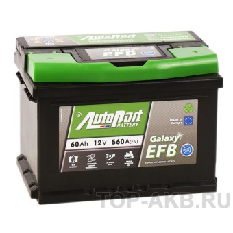 AutoPart Galaxy EFB Star-Stop 60R 560А (242x175x175)