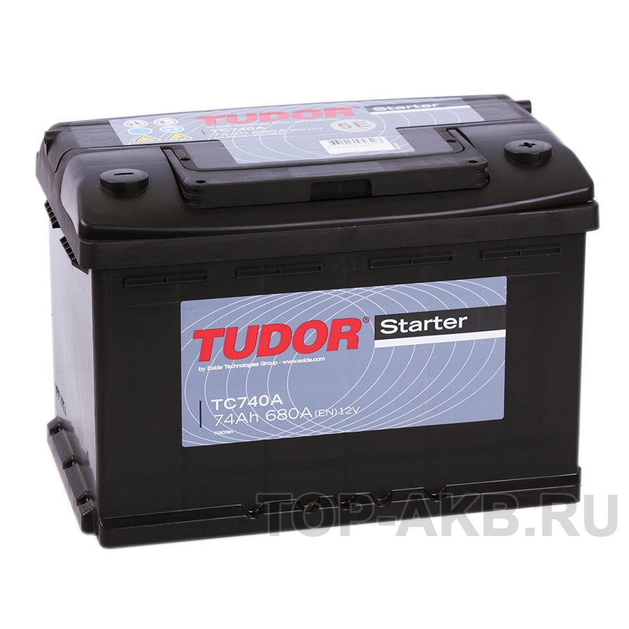 Tudor Starter 74R (680A 278x175x190) TC740 Tudor Starter 74R (680A 278x175x190) TC740