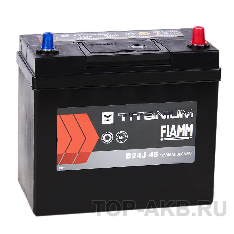 Fiamm Asia 45R (с переходником) 360A 238x129x225