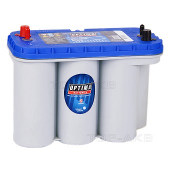 OPTIMA Blue Top 75 Ач 975А (325x165x238) BT DC 5.5 - 8052-188 - 4 клеммы