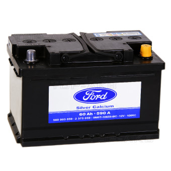 Ford Standart 60 Ач обратная пол. 590А (278x175x175) 2375059