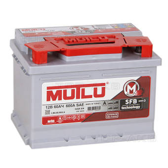 Mutlu Calcium Silver 60R низкий 540A 242x175x175