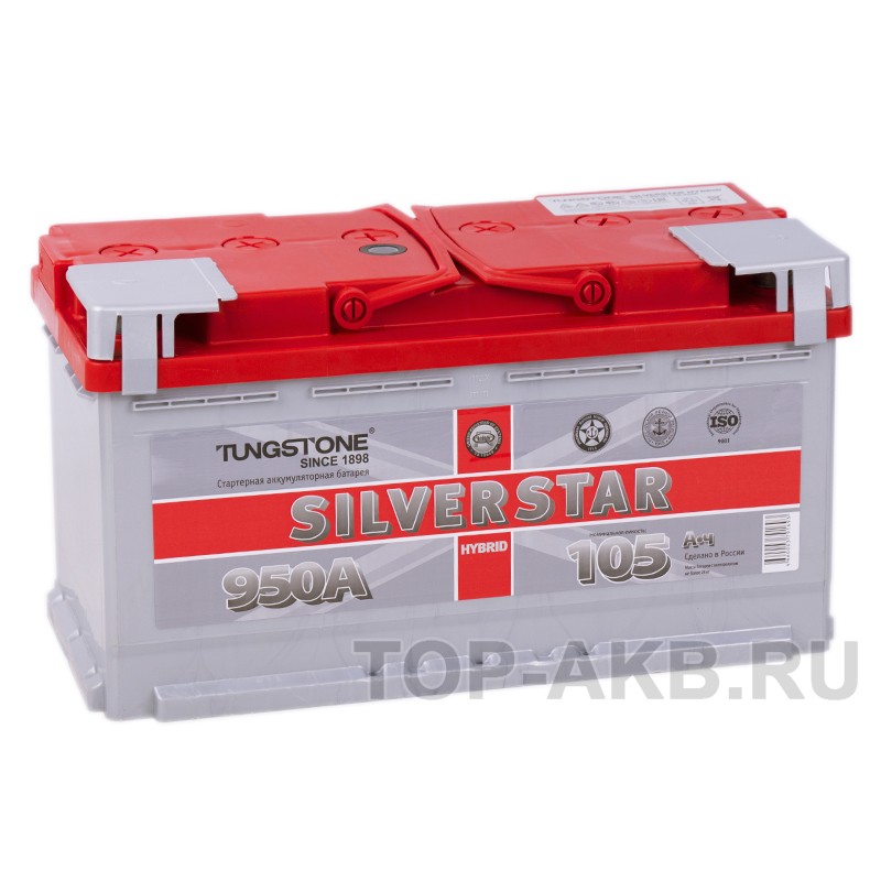 Silverstar Hybrid 105R 950А 353х175х190 (гибридный)