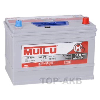 Mutlu Mega Calcium 105D31FL SFB M2 90R обратная пол. 720A (306x175x225) с бортиком