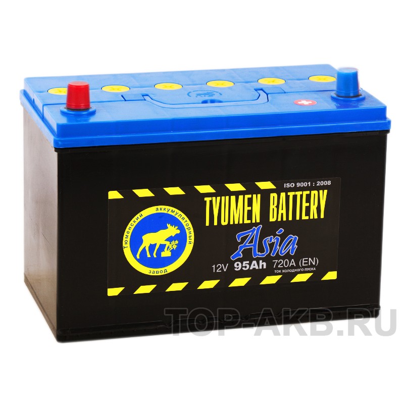 Tyumen Battery Asia 95 Ач прям. пол. 750A (302x173x225) Tyumen Battery Asia 95 Ач прям. пол. 750A (302x173x225)