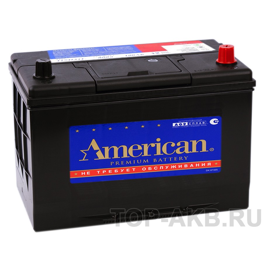 American 115D31L (100R 850A 306x173x225) American 115D31L (100R 850A 306x173x225)