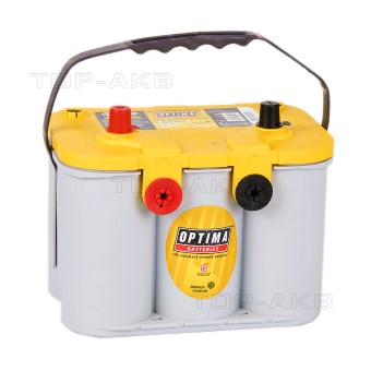 OPTIMA Yellow Top 55 Ач 765А (254x175x200) YT U 4.2 - 8014-254 - 4 клеммы