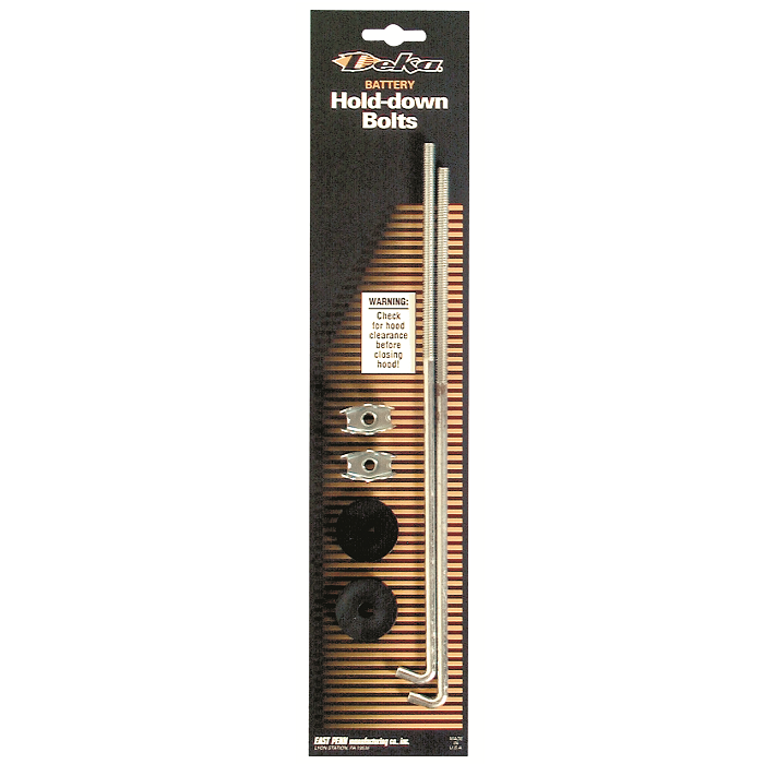 Тяга резьбовая Deka 00242 для крепления аккумулятора (25,4 см) J-TYPE Тяга резьбовая Deka 00242 для крепления аккумулятора (25,4 см) J-TYPE