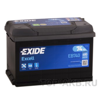 Exide Excell 74R (680A 278x175x190) EB740