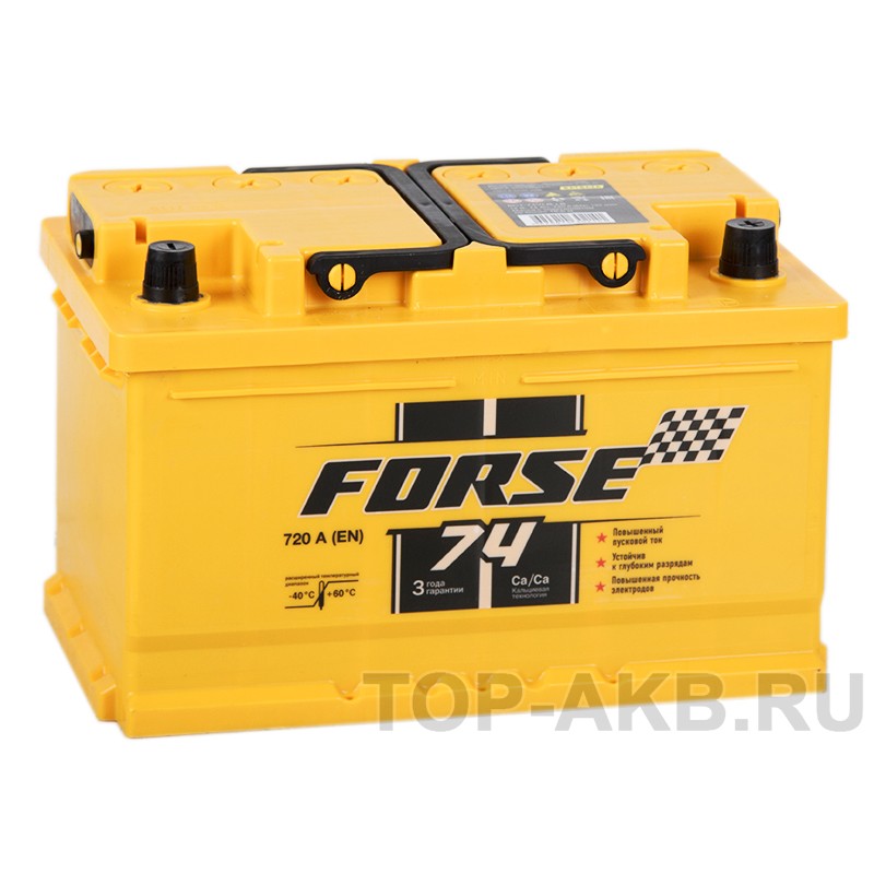Forse 74R низкий 760A (278x175x175)