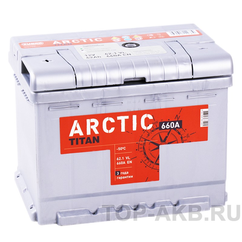 Titan Arctic 62L 660A 242x175x190 Titan Arctic 62L 660A 242x175x190