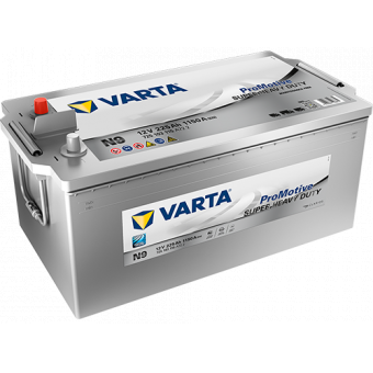 Аккумулятор автомобильный Varta Promotive Silver N9 225 евро 1150A 518x276x242 (725 103 115)