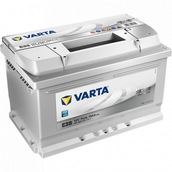 Аккумулятор автомобильный Varta Silver Dynamic E38 74R 750A 278x175x175 (574 402 075)