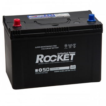 Автомобильный аккумулятор Rocket SMF 125D31R 100Ач 303×173×225 мм
