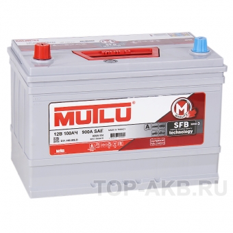 Аккумулятор автомобильный Mutlu Calcium Silver 100L Asia 850A 306x175x225