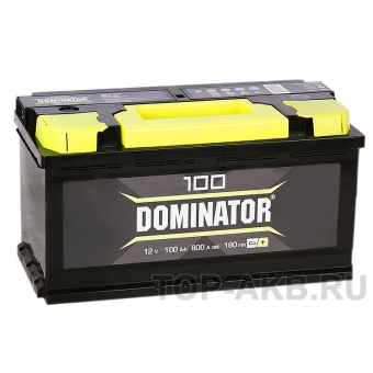 Аккумулятор автомобильный Dominator 100R 870А 353x175x190