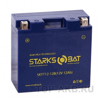 STARKS BAT YT S 12-12B 12 ач +- 160A (152x70x150) YT14B-BS AGM