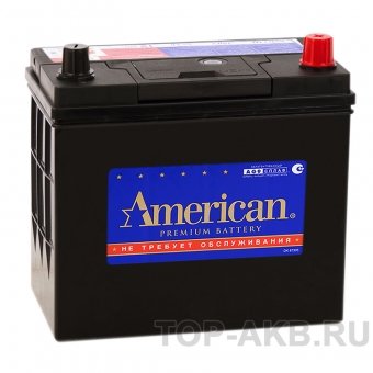 Аккумулятор автомобильный American 70B24LS (60R 510A 238x129x227)