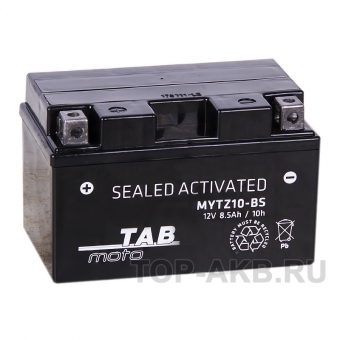 TAB Moto Maintenance free MYTZ10-BS 12V 8.5Ah 130A (150х88х93) прям. пол. AGM