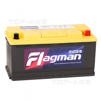 Аккумулятор автомобильный Flagman 110R 1000A (393x175x190) 61000