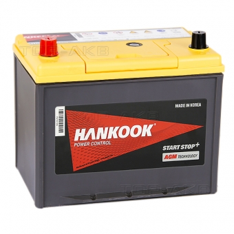 Аккумулятор автомобильный Hankook AGM 65D26R (75L 750A 260х173х225) Start Stop Plus