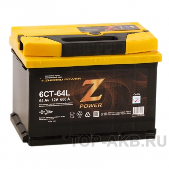 Z-Power 64L низкий 600A 242x175x175