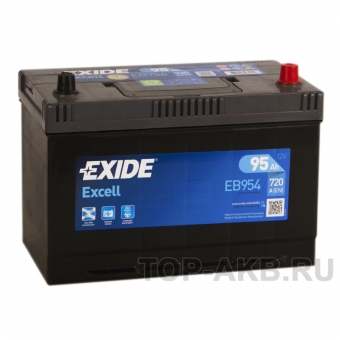 Аккумулятор автомобильный Exide Excell 95R (720A 306x173x225) EB954