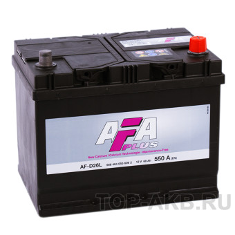 AFA Plus 68 Ач 550A обр. пол. (261x175x220) AF-D26L AFA Plus 68 Ач 550A обр. пол. (261x175x220) AF-D26L